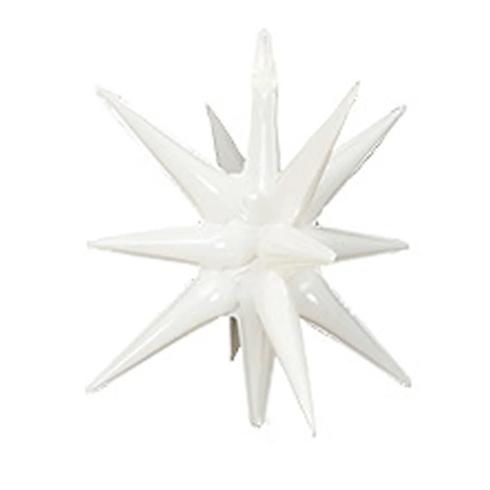 Kit 5 Balão Estrela 14 Pontas Grande 22 Polegadas 67cm. Balão Estrela
