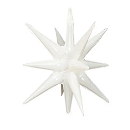 Kit 5 Balão Estrela 14 Pontas Grande 22 Polegadas 67cm. Balão Estrela