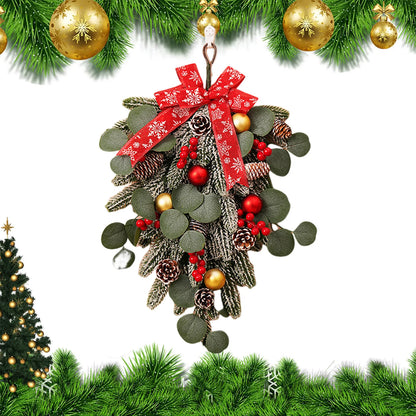 Guirlanda de Natal Enfeites Pendurados Árvore De Natal Layout De Cena De 50 Cm