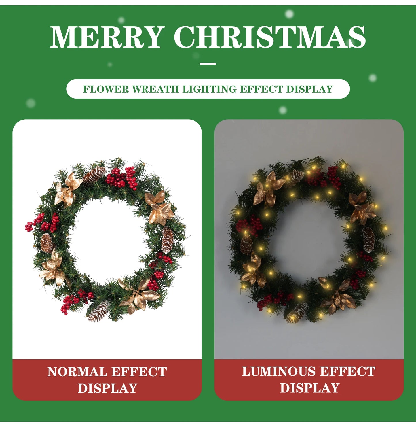 Guirlanda De Natal Enfeite De Guirlanda De Natal Decoração De Natal Decoração Pendurada