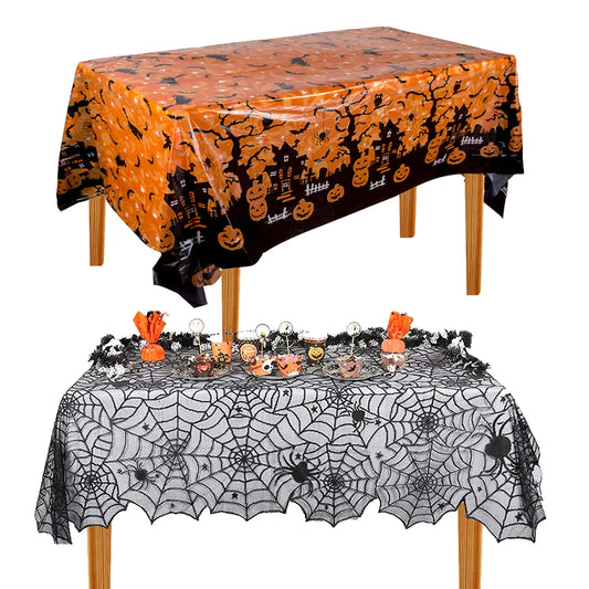 Montar Kit Decoração Festa Halloween: Painel Mesa + 4 Balões Metalizados +5 Bexigas