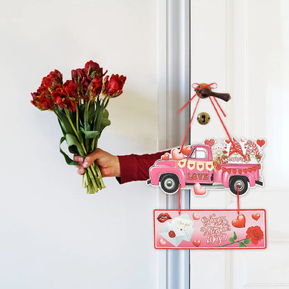 Pendurados Enfeites Decorativos Pendurados Em Forma De Coração Rosa