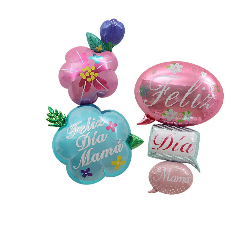 Balões para o Dia das Mães, Balões "Te Amo Mãe" para Decoração de Festas Dia das Mães