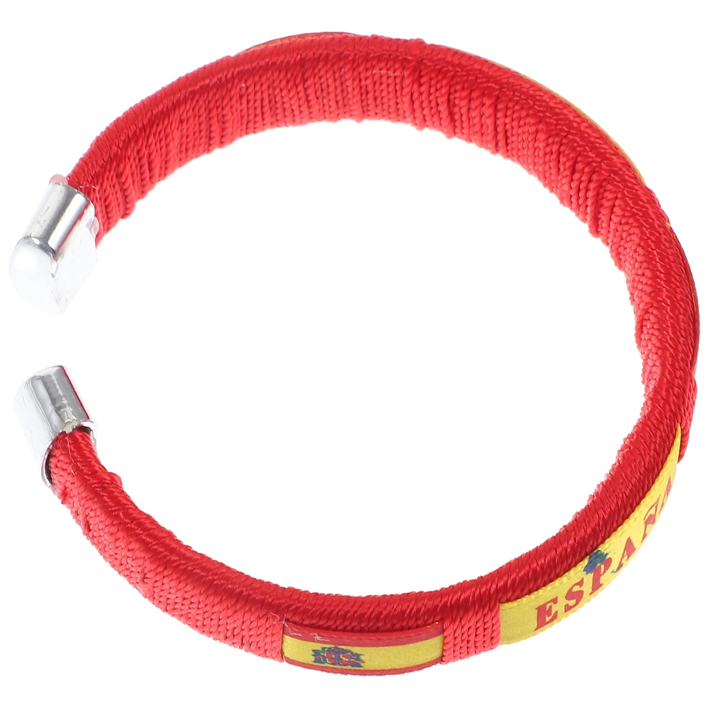 Pulseira para torcedor, Pulseiras com estampa de bandeira, Pulseiras com alça flexível