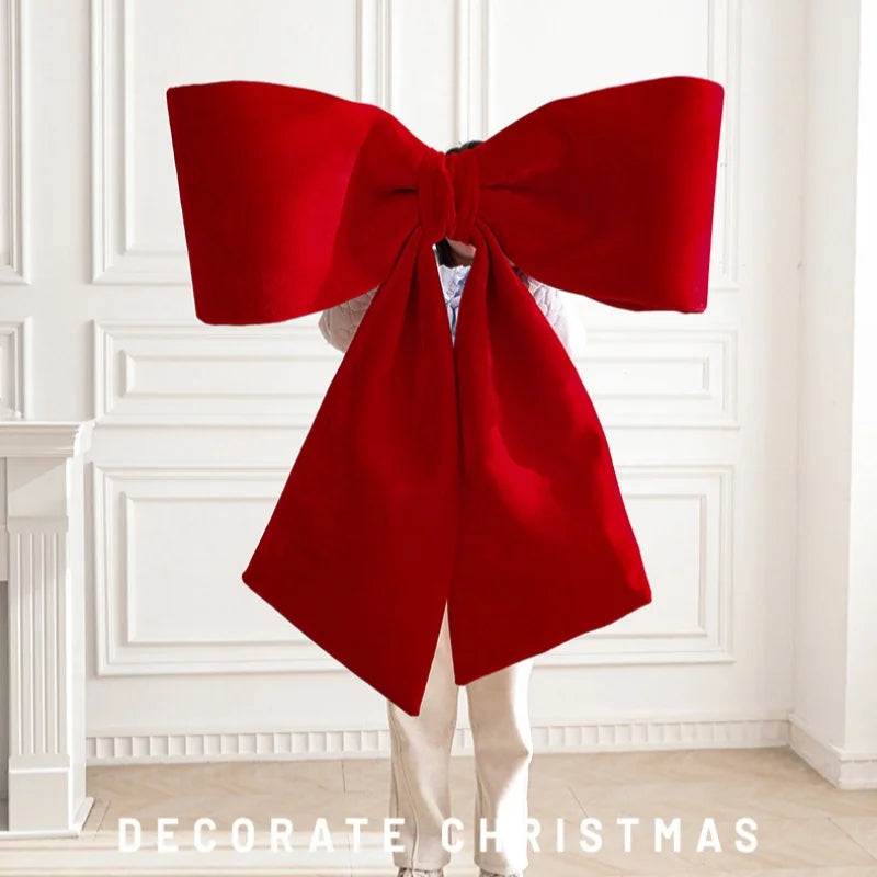 Laço Decorativo de Porta para O Natal, Ideal para a Entrada Shoppings e loja ou Eventos