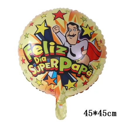 Melhores balões Dia das Mães para o pai, balões para o dia dos pais, balões papel alumínio