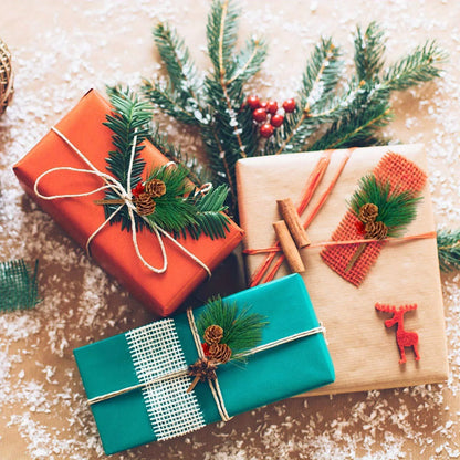 Palitos pinheiro artificiais frutas vermelhas fibra de vidro 10 peças de decoração de Natal