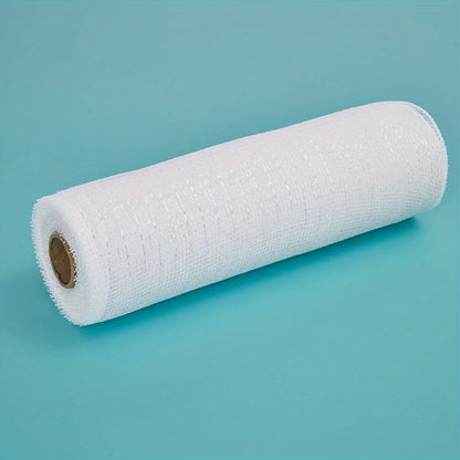 Decoração  malha 25,4 cm x 9 metros cada rolo, conjunto Robbin de malha metálica