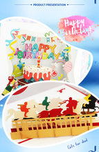 Carregar imagem no visualizador da galeria, 3D Pop-Up Love You Mom Cartão de felicitações feliz aniversário dia das mães
