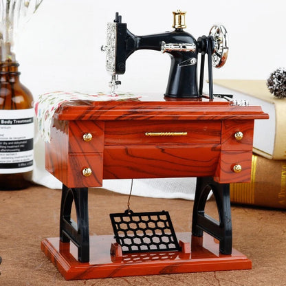 Caixa de música fonógrafo retrô clássico gramofone musical caixa mesa decoração