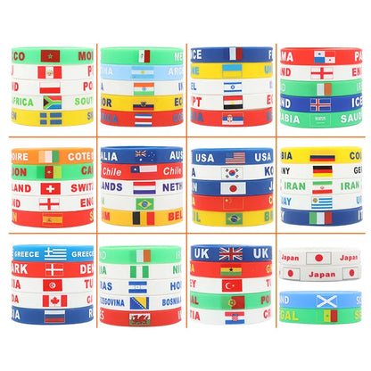 Pulseira de silicone com a do Brasil, 1 peças, nacional do Brasil, para a copa europeia