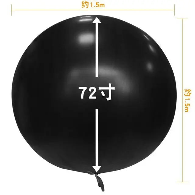 Balão meteorológico profissional Balões gigantes de 120 polegadas Balões decoração