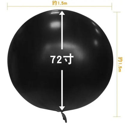 Balão meteorológico profissional Balões gigantes de 120 polegadas Balões decoração