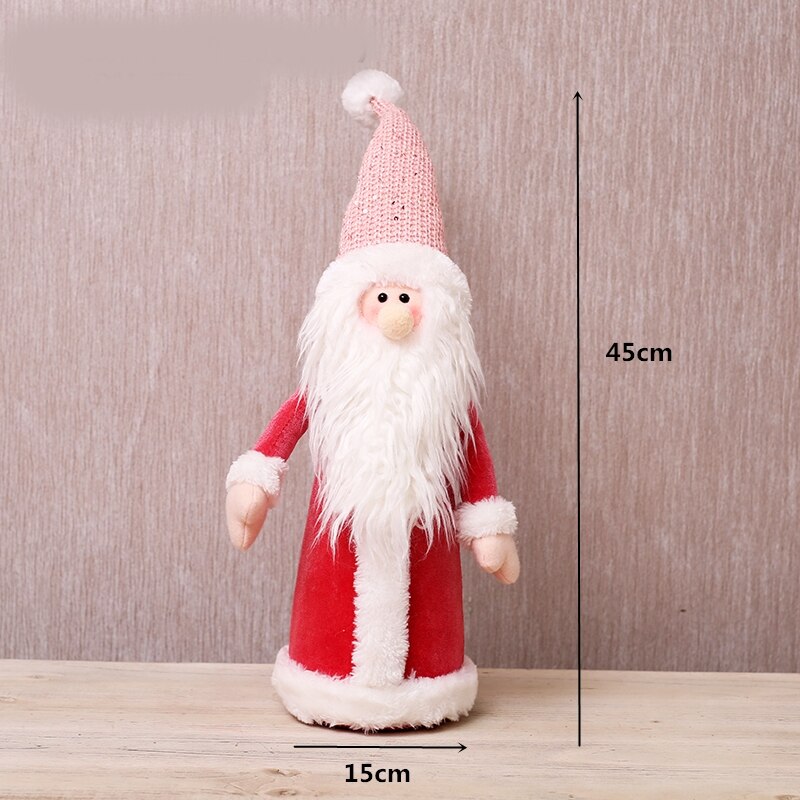 Boneco Natal Papai Noel Cozinheiro Padeiro Chef Em Tecido 48cm