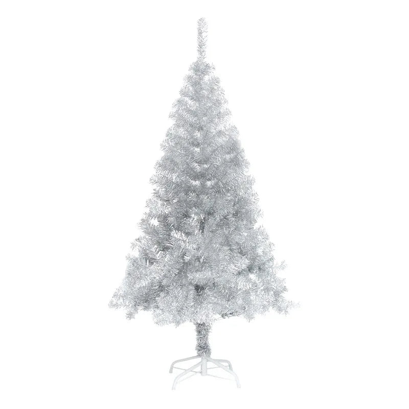 Árvore de Natal variação artificial, pinheiro de Natal colorido em PVC com suporte de metal