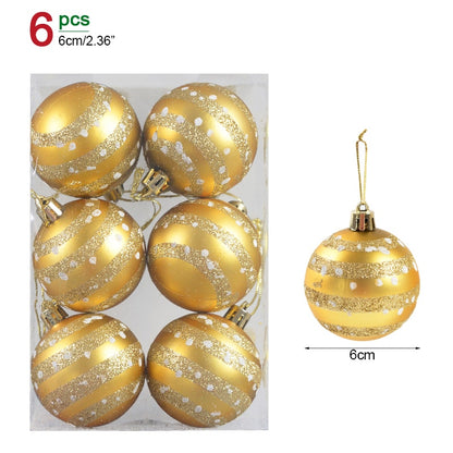 Caixas De Peças Enfeites De Árvore De Natal Bola De Doces Bola De Natal