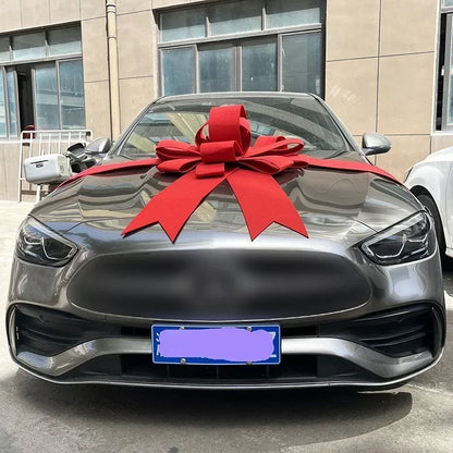 Grande Laço Vermelho De Presente Para Pendurar Carro/Moto/Inauguração, Decoração