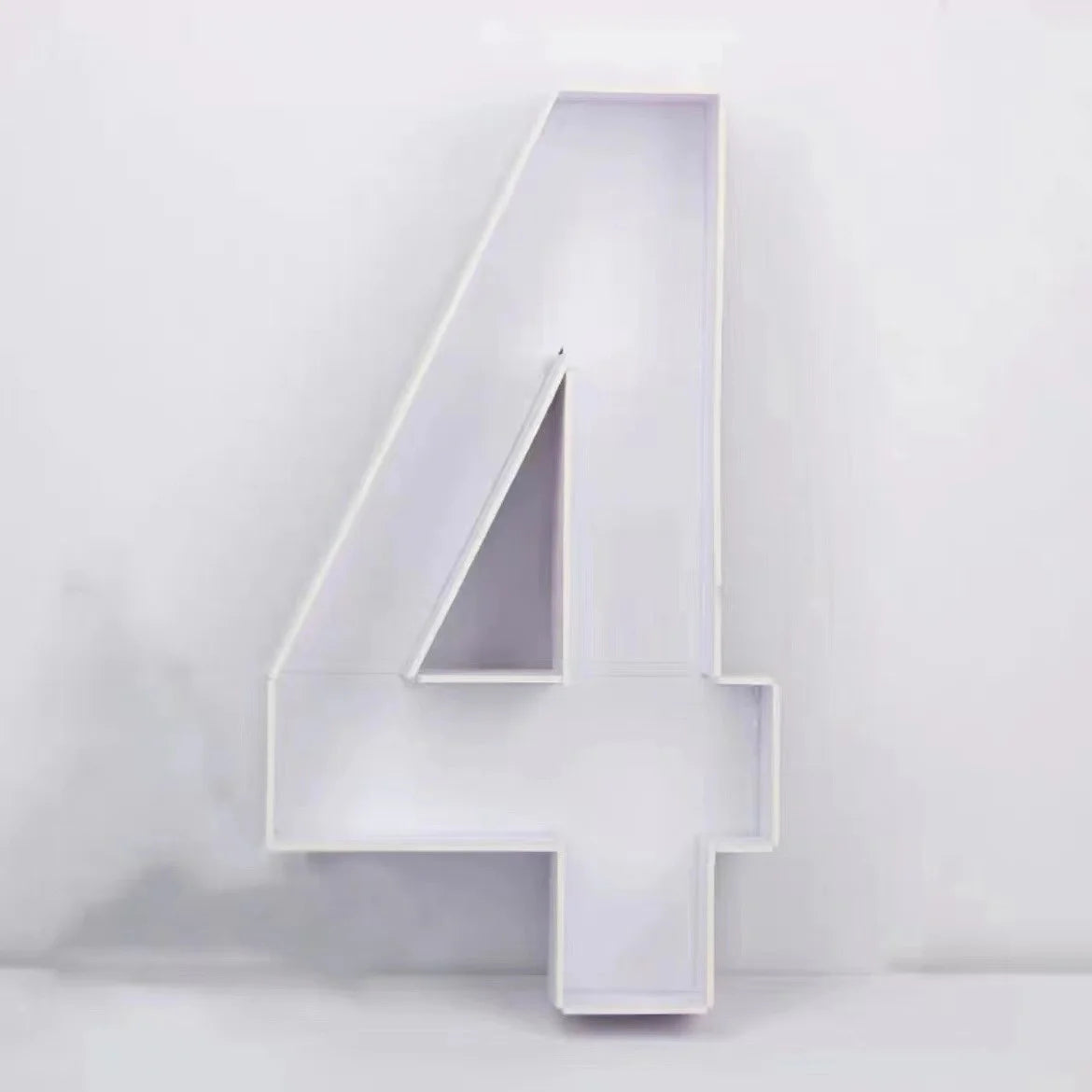 Letras Gigante Moldura para Balão com Números, Mosaico de Balões de 73 cm, Moldura