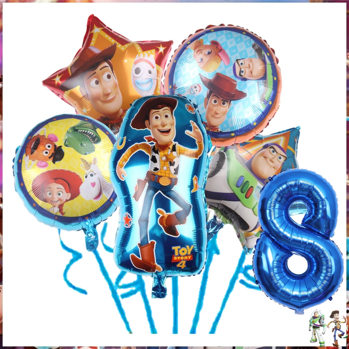 33 Modelos de decoração para festa de aniversário com tema Toy Story de história