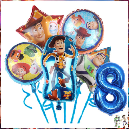33 Modelos de decoração para festa de aniversário com tema Toy Story de história