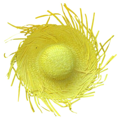 Fantasia festa junina arraia caipira chapéu palha Chapéu de palha Festa Junina Sombreiro