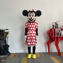 Carregar imagem no visualizador da galeria, Disney mickey minnie mouse mascote conjunto clássico personagens de desenhos
