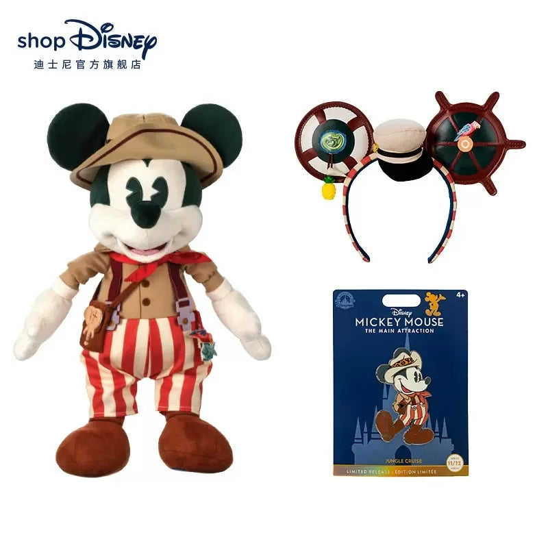 Disney Mickey Mouse Atração principal Edição Limitada Série 41cm Pelúcia Macia