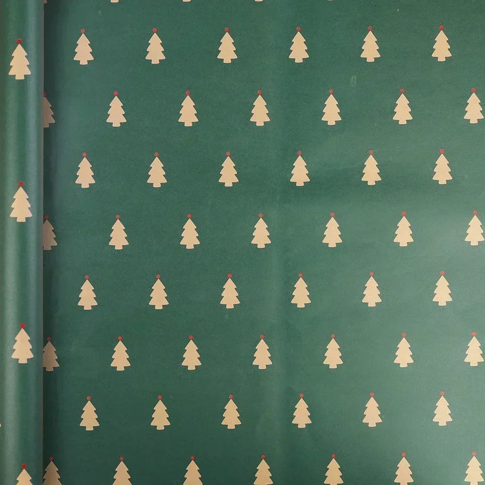 Papel Kraft de Elementos de Natal/de Embrulho de Caixa de Presente Suprimentos Festas