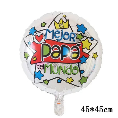Melhores balões Dia das Mães para o pai, balões para o dia dos pais, balões papel alumínio