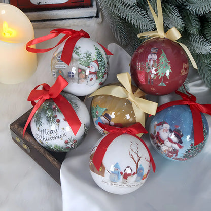 Bola de Natal para Lembrancinhas de Festa 1 Peças de Enfeites Bola Natal Lembrancinhas