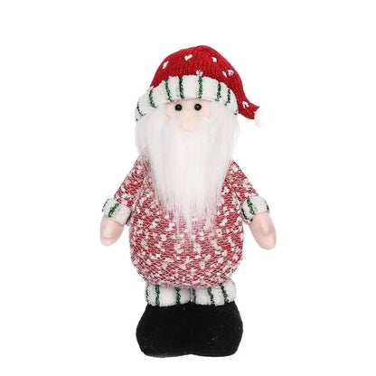 Enfeites Para De Santa Ornamento Boneco De Neve De Natal Decorações Estatuetas