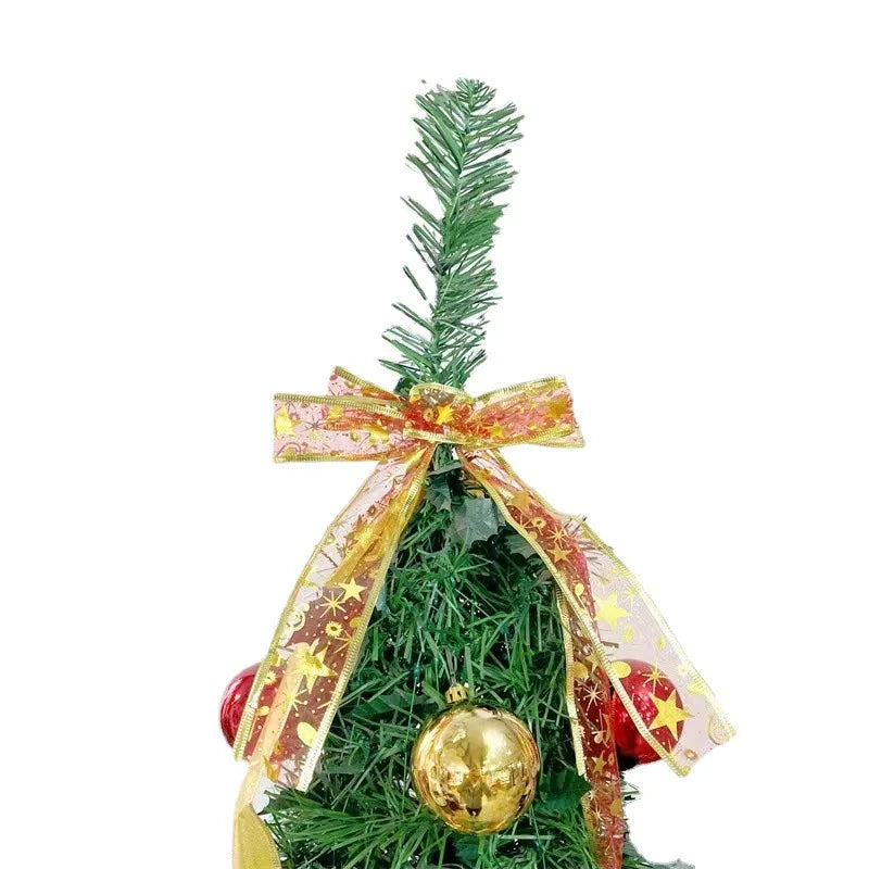 Árvore de Natal Premium Com Enfeites e Pisca Pisca de 1.8m/47 Polegadas 400 Galhos