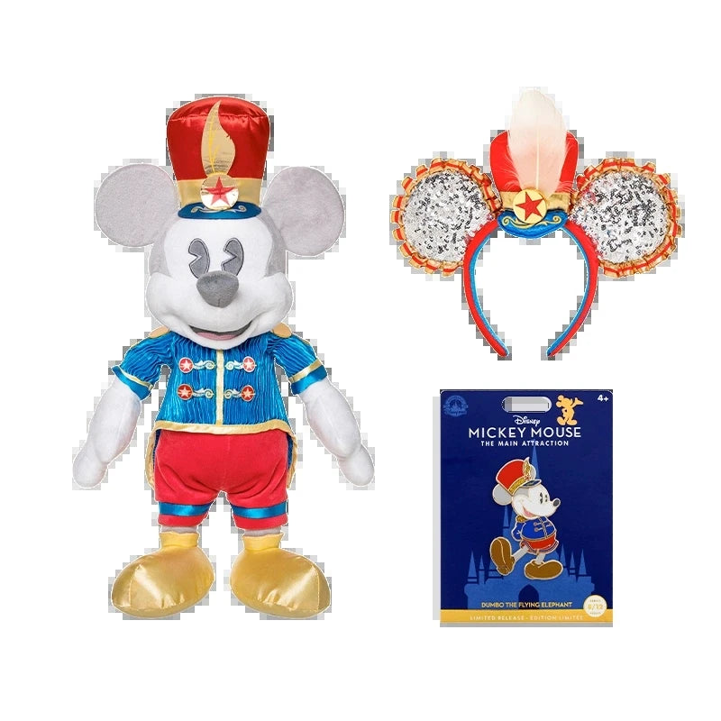 Disney Mickey Mouse Atração principal Edição Limitada Série 41cm Pelúcia Macia
