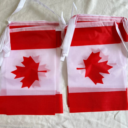 Bandeirinhas Copa do Mundo Bandeira canadense de bandeirinhas canadenses | Bandeira