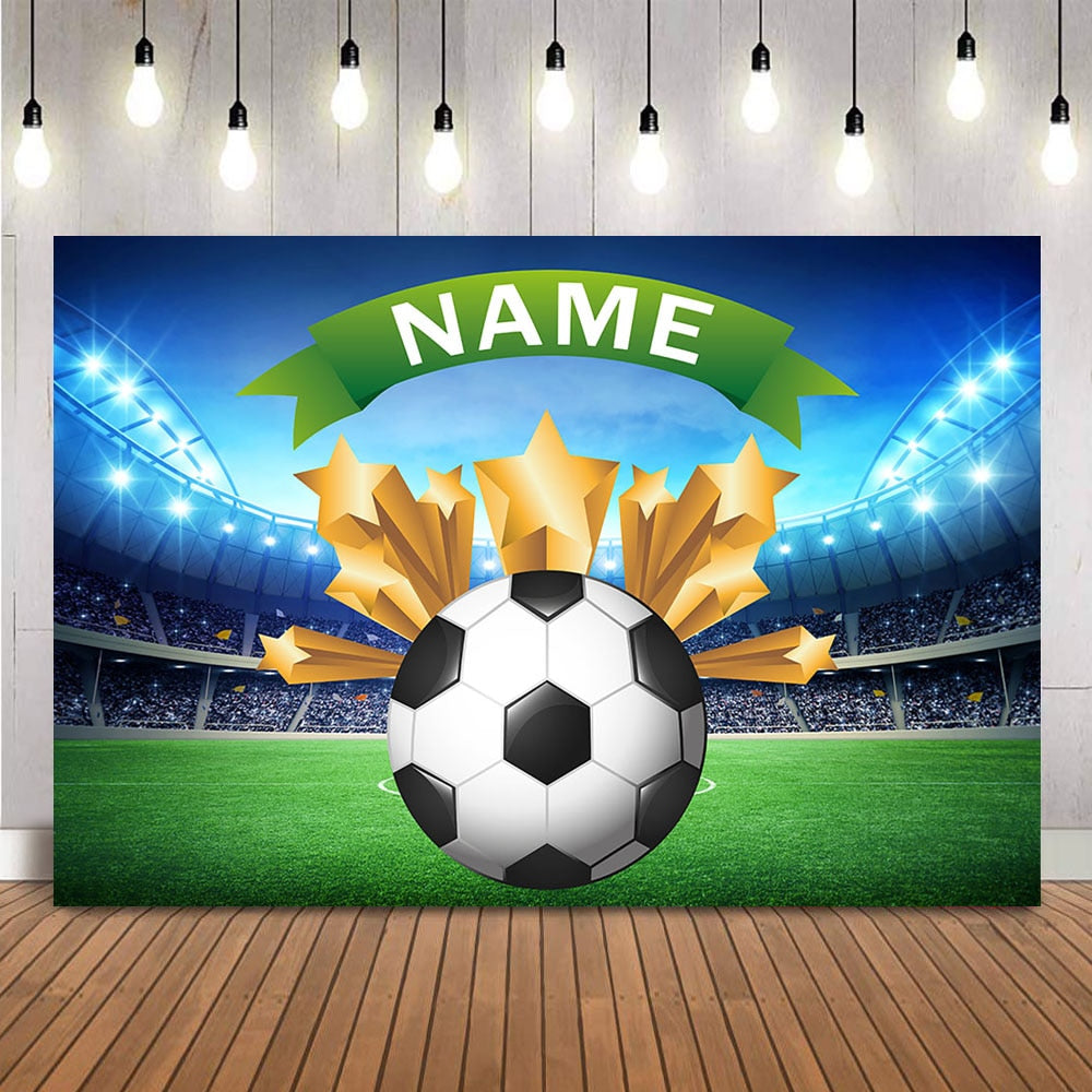 Pano de fundo para retrato personalizar futebol campo esportes ótimo decoração