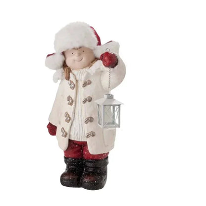Suporte de Doces Boneco de Neve Enfeite Decorativo de Natal, Formato Boneco de Neve em Resina