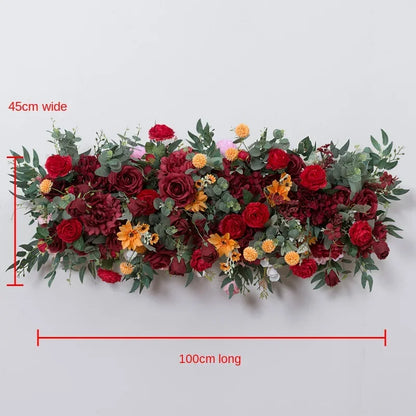 Flores decorações de Natal, 4 estilos de poinsétias artificiais de flores de Natal purpurina