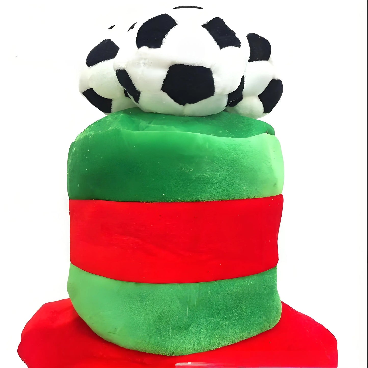 Chapéu Copa do Mundo Chapéu de fã de futebol divertido boné colorido para festa em bar