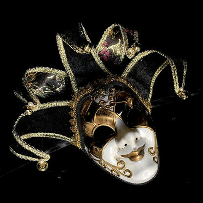 Máscara de baile de máscaras veneziana, máscara facial completa, máscara cosplay