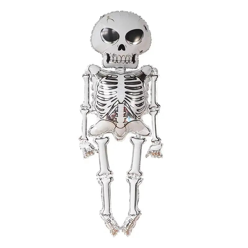 Decoração de festa de Halloween 3D balões decoração abóbora gato balão forma fantasma