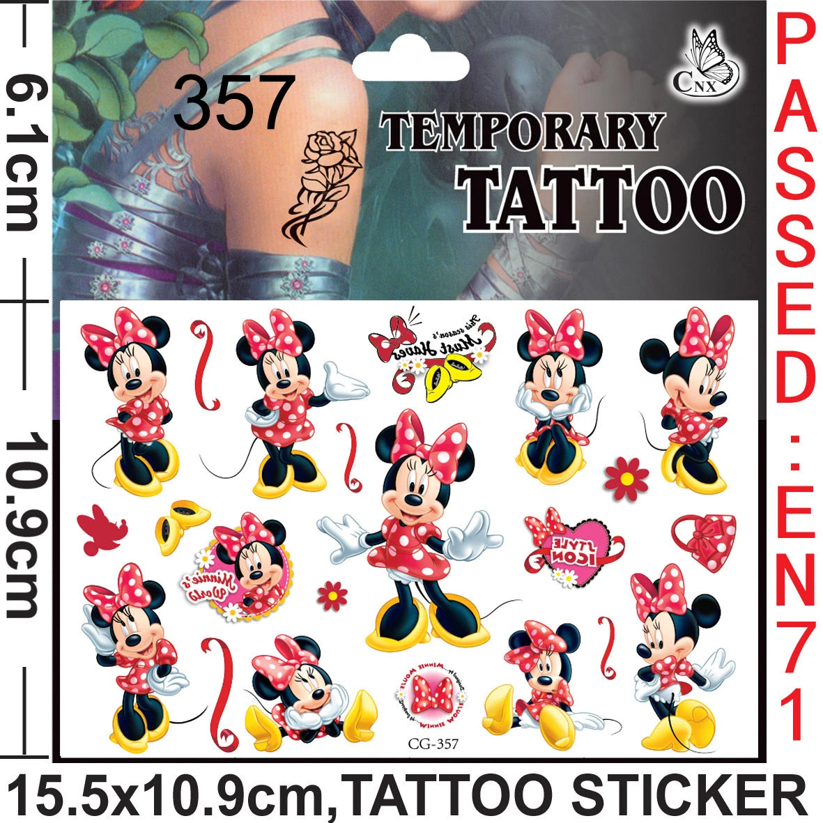 Kit Festa Mickey e Minnie 24 peças Pequeno Lembranças para Festa Mickey e Minnie