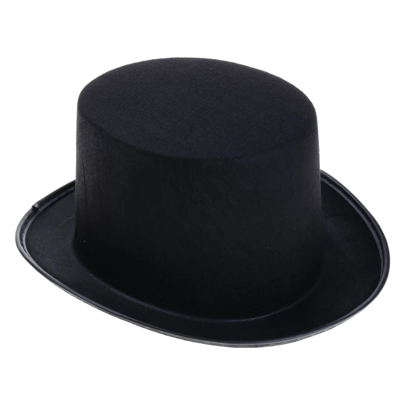 Chapéu steampunk fedora adulto, acessórios de fantasia punk gótico goth steampunk