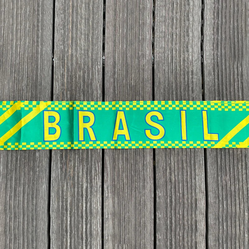 Cachecol esportivo de futebol para a euro malha de futebol de Portugal, 145*18 cm