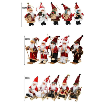 Decoração De Natal Porta De Papai Noel Pendurado