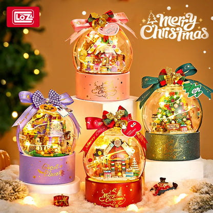 Globo De Neve De Natal, Estatueta De Casa De Vila