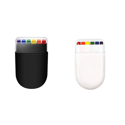 Caneta rosto bandeira torcida, caneta maquiagem para pintar uma bandeira no rosto, 6 cor