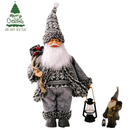 Decoração Natalina Bonecos De Natal Papai Noel 42cm