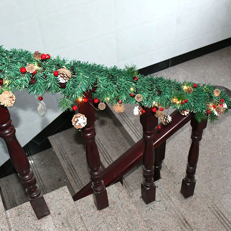 Guirlanda de pinheiro de natal