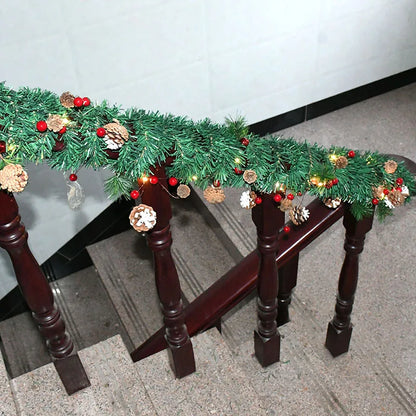 Guirlanda de pinheiro de natal