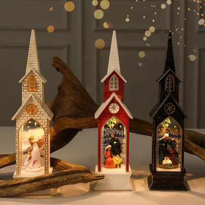 Lanterna de Natal Lanterna Decorativa Natal Enfeite de Natal lanterna 22.5cm*5.3cm